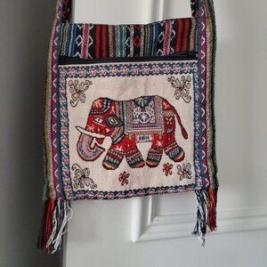 Traditional Hipster Animal Print Crossbody Bag